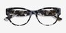 Vogue Eyewear VO5604 Ivory Tortoise AcetateEyeglass Frames from EyeBuyDirect, Closed View