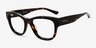 Vogue Eyewear VO5605 Dark Tortoise AcetateEyeglass Frames from EyeBuyDirect, Angle View