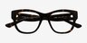 Vogue Eyewear VO5605 Dark Tortoise AcetateEyeglass Frames from EyeBuyDirect, Closed View