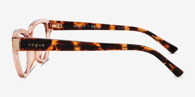 Vogue Eyewear VO5610B Coral Eco-friendlyEyeglass Frames from EyeBuyDirect, Side View