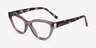 Vogue Eyewear VO5610B Brown Eco-friendlyEyeglass Frames from EyeBuyDirect, Angle View
