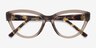 Vogue Eyewear VO5610B Brown Eco-friendlyEyeglass Frames from EyeBuyDirect, Closed View