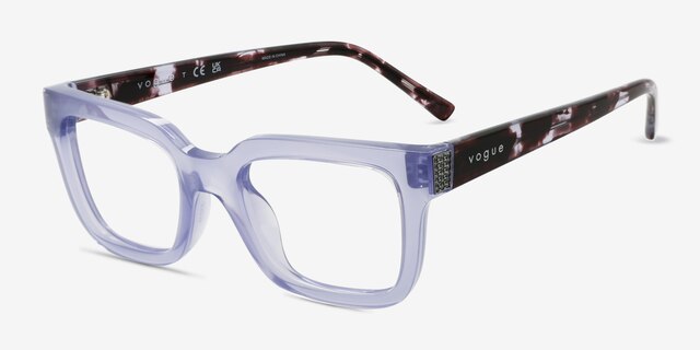 Vogue Eyewear VO5611B Purple Eco-friendlyEyeglass Frames from EyeBuyDirect, Angle View