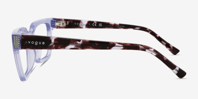 Vogue Eyewear VO5611B Purple Eco-friendlyEyeglass Frames from EyeBuyDirect, Side View