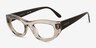 Vogue Eyewear VO5615 Brown Eco-friendlyEyeglass Frames from EyeBuyDirect, Angle View
