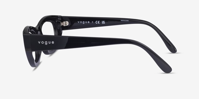 Vogue Eyewear VO5615 Black Eco-friendlyEyeglass Frames from EyeBuyDirect, Side View