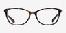 Coach HC6121 Gray Green Tortoise AcetateEyeglass Frames from EyeBuyDirect, Front View