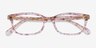 Coach HC6174 Pink Floral AcetateEyeglass Frames from EyeBuyDirect, Closed View