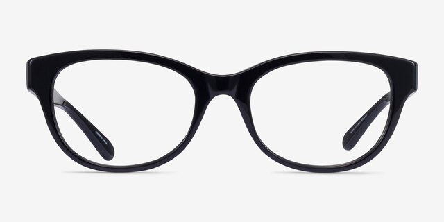 Coach HC6187 Shiny Black AcetateEyeglass Frames from EyeBuyDirect, Front View