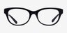 Coach HC6187 Shiny Black AcetateEyeglass Frames from EyeBuyDirect, Front View