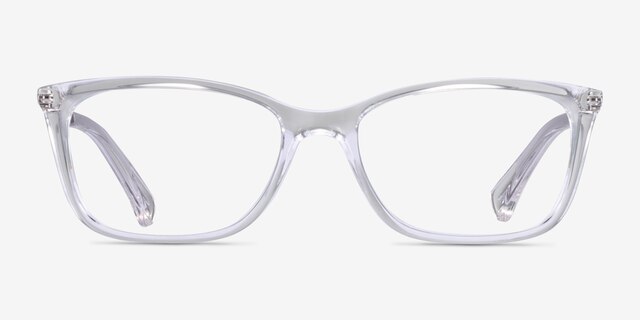 Ralph RA7130 Clear PlasticEyeglass Frames from EyeBuyDirect, Front View