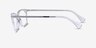 Ralph RA7130 Clear PlasticEyeglass Frames from EyeBuyDirect, Side View