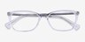 Ralph RA7130 Clear PlasticEyeglass Frames from EyeBuyDirect, Closed View