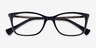 Ralph RA7130 Shiny Black PlasticEyeglass Frames from EyeBuyDirect, Closed View