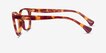 Ralph RA7135 Tortoise PlasticEyeglass Frames from EyeBuyDirect, Side View