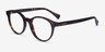 Ralph RA7136 Tortoise AcetateEyeglass Frames from EyeBuyDirect, Angle View