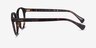 Ralph RA7136 Tortoise AcetateEyeglass Frames from EyeBuyDirect, Side View