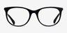 Ralph RA7139 Shiny Black AcetateEyeglass Frames from EyeBuyDirect, Front View