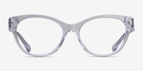 Ralph RA7141 Transparent Acétate Montures de lunettes de vue d'EyeBuyDirect, Vue de Face