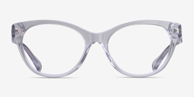 Ralph RA7141 Clear AcetateEyeglass Frames from EyeBuyDirect, Front View