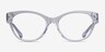 Ralph RA7141 Clear AcetateEyeglass Frames from EyeBuyDirect, Front View