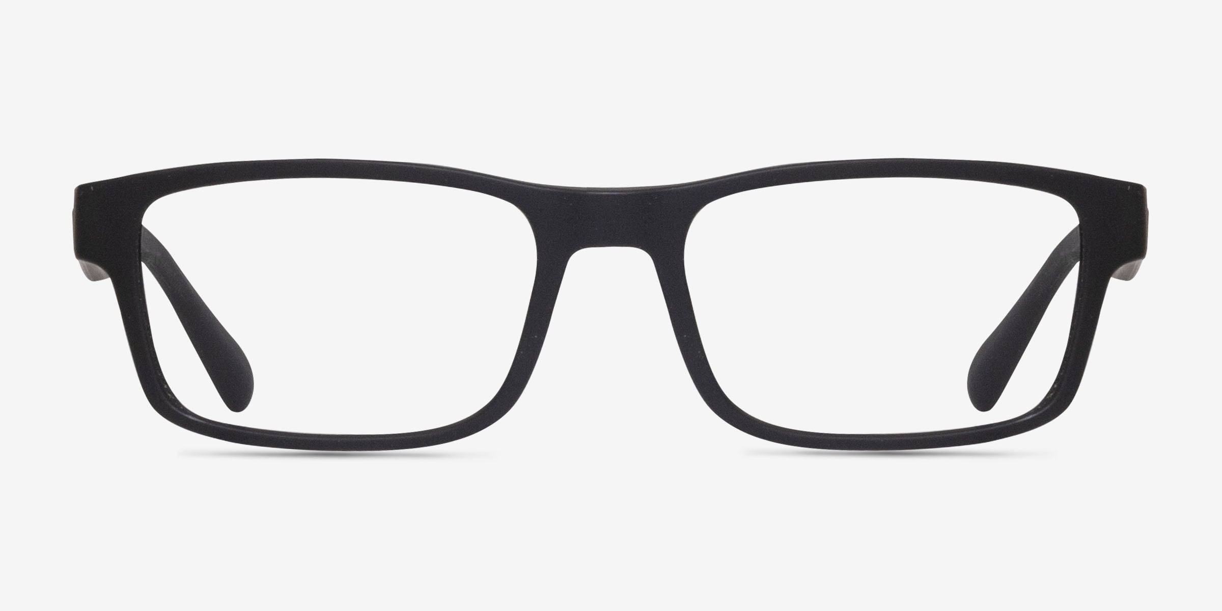 Armani Exchange AX3070 - Rectangle Black Frame Glasses For Men