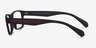 Armani Exchange AX3070 Black PlasticEyeglass Frames from EyeBuyDirect, Side View