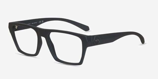 Armani Exchange AX3097 Gray PlasticEyeglass Frames from EyeBuyDirect, Angle View