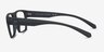 Armani Exchange AX3097 Gray PlasticEyeglass Frames from EyeBuyDirect, Side View