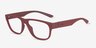 Armani Exchange AX3102U Red PlasticEyeglass Frames from EyeBuyDirect, Angle View