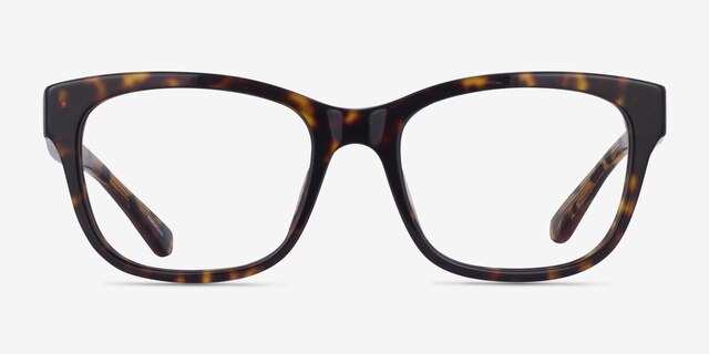 Coach HC6197U Dark Tortoise AcetateEyeglass Frames from EyeBuyDirect, Front View