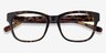 Coach HC6197U Dark Tortoise AcetateEyeglass Frames from EyeBuyDirect, Closed View