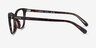 Coach HC6206U Dark Tortoise AcetateEyeglass Frames from EyeBuyDirect, Side View