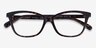 Coach HC6206U Dark Tortoise AcetateEyeglass Frames from EyeBuyDirect, Closed View