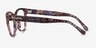 Coach HC6207U Petal Tortoise AcetateEyeglass Frames from EyeBuyDirect, Side View