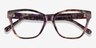 Coach HC6207U Petal Tortoise AcetateEyeglass Frames from EyeBuyDirect, Closed View