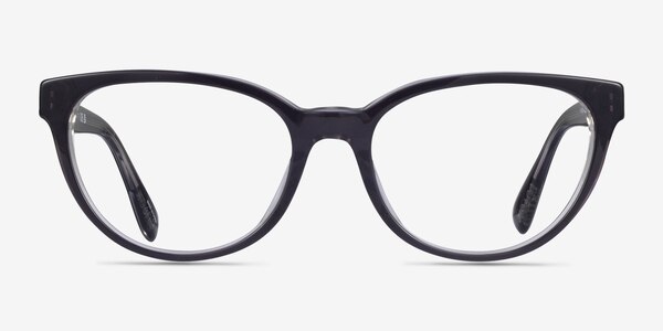 Coach HC6210U Transparent Gray Acétate Montures de lunettes de vue
