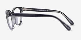 Coach HC6210U Transparent Gray Acétate Montures de lunettes de vue d'EyeBuyDirect, Vue de Côté