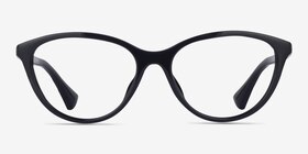 Ralph RA7140U Noir Plastique Montures de lunettes de vue d'EyeBuyDirect, Vue de Face