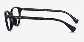 Ralph RA7140U Noir Plastique Montures de lunettes de vue d'EyeBuyDirect, Vue de Côté