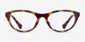 Ralph RA7143U Tortoise PlasticEyeglass Frames from EyeBuyDirect, Front View
