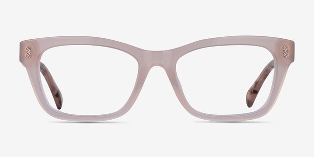 Ralph RA7154U Matte Pink AcetateEyeglass Frames from EyeBuyDirect, Front View