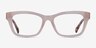 Ralph RA7154U Matte Pink AcetateEyeglass Frames from EyeBuyDirect, Front View