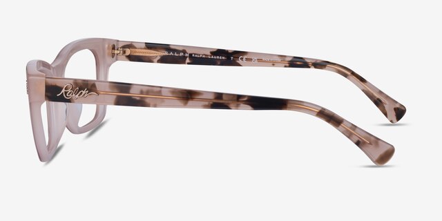 Ralph RA7154U Matte Pink AcetateEyeglass Frames from EyeBuyDirect, Side View