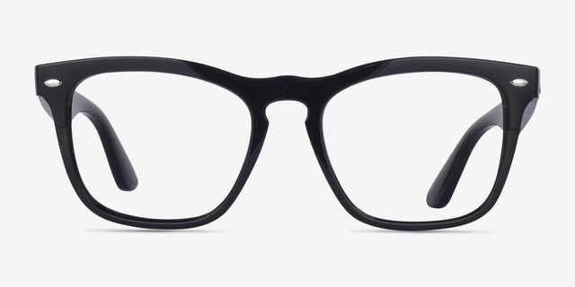 Ray-Ban RB4487V Steve Black Eco-friendlyEyeglass Frames from EyeBuyDirect, Front View