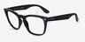 Ray-Ban RB4487V Steve Black Eco-friendlyEyeglass Frames from EyeBuyDirect, Angle View