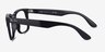 Ray-Ban RB4487V Steve Black Eco-friendlyEyeglass Frames from EyeBuyDirect, Side View