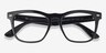 Ray-Ban RB4487V Steve Black Eco-friendlyEyeglass Frames from EyeBuyDirect, Closed View