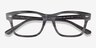 Ray-Ban RB5383 Striped AcetateEyeglass Frames from EyeBuyDirect, Closed View