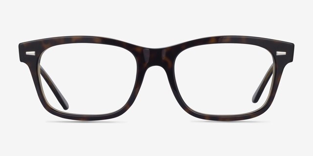 Ray-Ban RB5383 Dark Tortoise AcetateEyeglass Frames from EyeBuyDirect, Front View